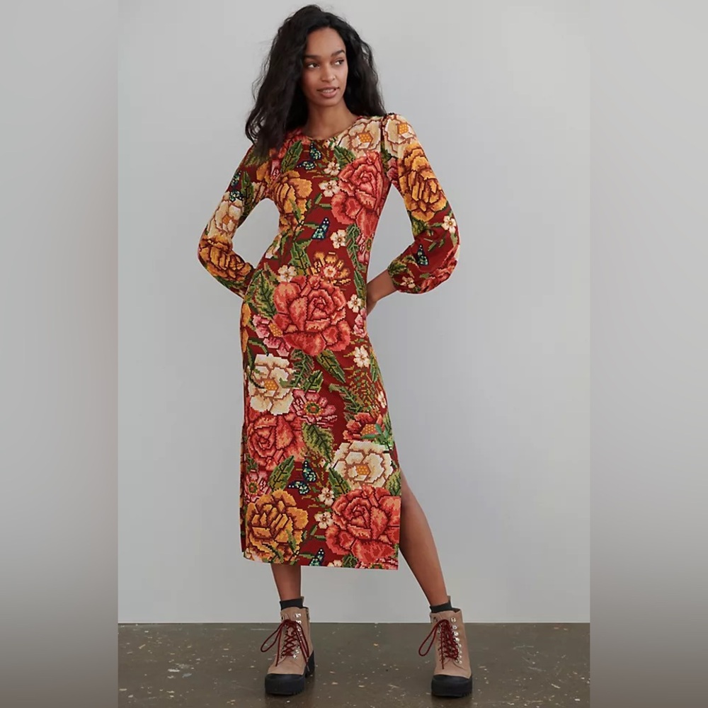 NWT Farm Rio Jessa Maxi Dress